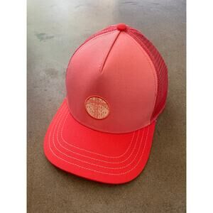 Pistil Designs Pink Coral Trucker Hat Coastal Gorpcore Cap
